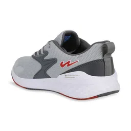Campus Men Grey Mesh Simon Pro Running Shoes image 5