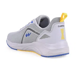 Campus Men Grey Mesh Running Shoes image 5