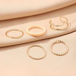 SALTY Set of 5 Dynamo Duos Ring image 2