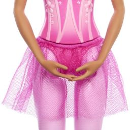 Ballerina Doll, Brunette Fashion Doll Wearing Pink Removable Tutu-image-67