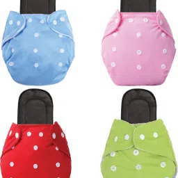 Adjustable Size Reusable Baby Pocket Cloth Diapers With Inserts Combo Pack-picture-14