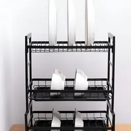 USHA SHRIRAM Black Set of 2 Regular Core Organisers image 2