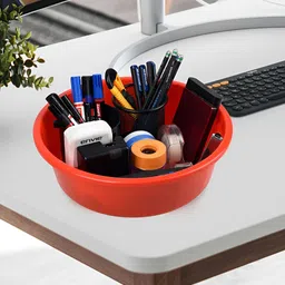 Kuber Industries Red Set of 6 Regular Desk Organiser Organisers image 3