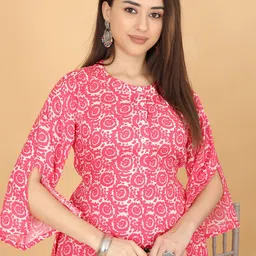 CHANSI Printed Tunic With Trouser image 2