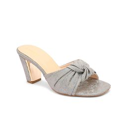 pelle albero Embellished Open Toe Block Heels image 3