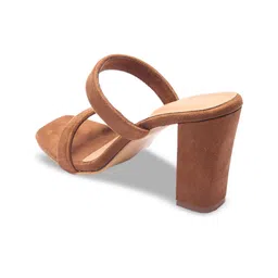 KIRAVI Square Toe Block Heels image 4