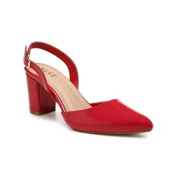 GNIST Pointed Toe Block Heeled Pumps image 2