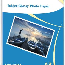 Inkjet Glossy Paper - Pack of 20 Sheets - A3 180 gsm Photo Paper-6