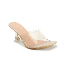Retro Walk Open Toe Block Heels image 2