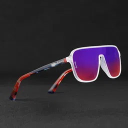 Eyewearlabs Unisex Rectangle Sunglasses with Polarised Lens ELOKRyftJFC1 image 2