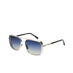 ZILLI Men Square Sunglasses with UV Protected Lens ZI65074 C03 image 2