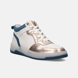 BAGATT Sting Women Colourblocked Leather High Top Sneakers-52