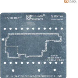 Amaoe ZFlip4 F721U-012 Middle Layer Stenci BGA Reballing Stencil Stencil-image-15