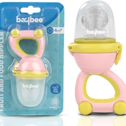 Silicone Baby Food Feeder Pacifier/ Fruit Nibbler for Babies 3–24 Months Newborn Teether and Feeder-21