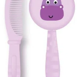 Jungle Fun Baby Brush & Comb Set - Ergonomic Design- BPA Free- Easy Grip Handle-picture-19