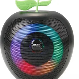 WOOS 3D Sound apple shape Bluetooth Speaker with RGB Light Super Bass 5 W Bluetooth Speaker-3