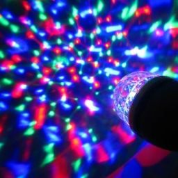 LED disco bulb Multicolor party light Color-changing party bulb Single Disco Ball-26
