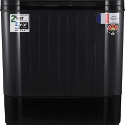 8 kg 5 Star Aqua Magic Semi Automatic Top Load Black, Grey-8
