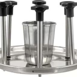 Stainless Steel Glass Stand Spoon Cutlery Stand/Holder for Kitchen/Dining Table Stainless Steel Glass Holder-image-79