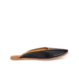 5 ELEMENTS Textured Pointed Toe Mules image 2