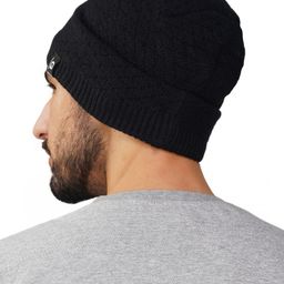 iSWEVEN Unisex Self Design Woollen Beanie image 5
