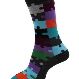 RC. ROYAL CLASS Men Pack Of 5 Patterned Calf Length Socks image 4