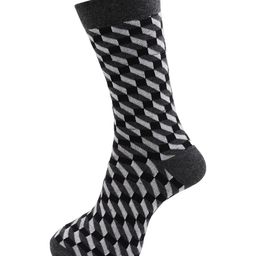 RC. ROYAL CLASS Men Pack Of 3 Patterned Calf Length Socks image 4