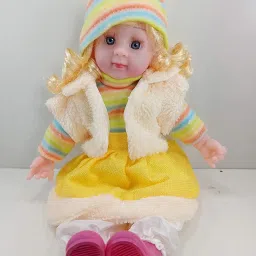 Cute Looking Poem Dolls, &Singing Soft Push Stuffed Talking Doll Baby Girl-image-51