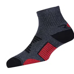 RC. ROYAL CLASS Men Grey Pack Of 3  Patterned Ankle Length Socks image 3