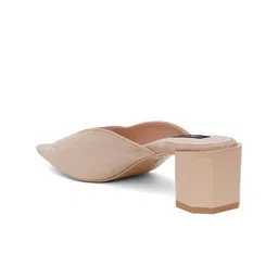 Sherrif Shoes Open Toe Block Heels image 5
