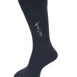 RC. ROYAL CLASS Men Pack Of 3 Black & Brown Patterned Cotton Calf-Length Socks image 4