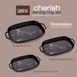 Cherish Tray Tray Serving Set-image-90