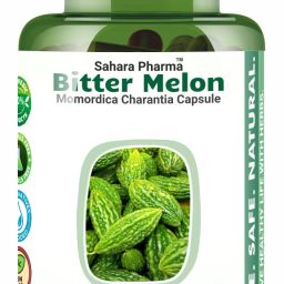 Karela - Bitter Melon Capsule - Natural Herbs - Non GMO, Gluten Free - 750mg-image-77
