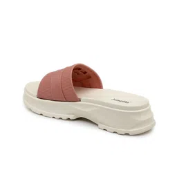 JUMPLITE Women Open Toe Block with Laser Cuts Sandals Heels image 3