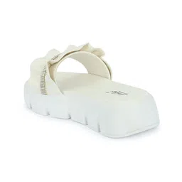 knoos Embellished Open Toe Backstrap Flatform Heels image 4