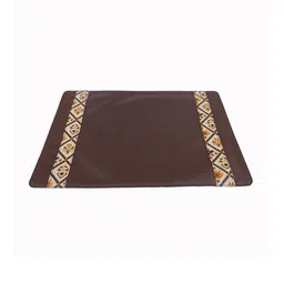 IMARS Brown Patterned Rectangle-Shaped Table Placemats image 3