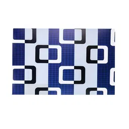 Dakshya Industries Blue 6 Pieces Rectangular Table Placemats image 3