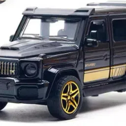 1. Mercedes G Wagon Black Beauty - Premium Metal Toy with Openable Doors-picture-26
