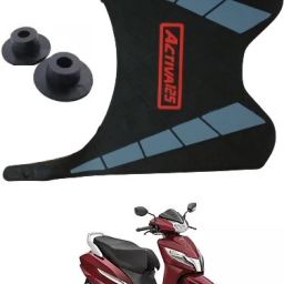 ACTIVA 125 Foot Mat Two wheeler Mat Scooty Mat Honda Activa 125 Two Wheeler Mat-image-92