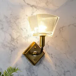 kapoor lampshades Brass Metal Wall Sconces-picture-43