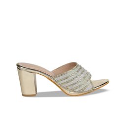 Shezone Embellished Block Heels image 4