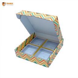 Blow Moulded Jar Cardboard brownie box, sweet box Packaging Box-image-60