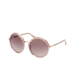 GUESS Unisex Round Sunglasses with UV Protected Lens GUS78875759FSG image 2