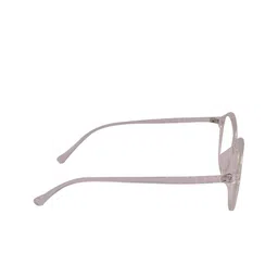 OPTIFY Unisex Clear Lens & White Round Sunglasses with UV Protected Lens image 4