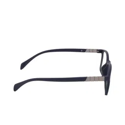 OPTIFY Unisex Clear Lens & Blue Rectangle Sunglasses with UV Protected Lens image 3