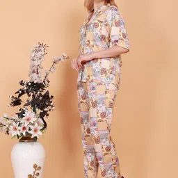BAESD Printed Top, Shrug With Trouser Co-Ords image 2