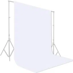 Stookin 8FTX10.5FT White Backdrop Background for Photography Photo Booth Backdrop for Photoshoot Background Screen Video Recording Parties Curtain Reflector Reflector-18