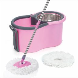 PINK DELIGHT STEEL HANDLE MOP Mop Set-image-88