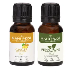 The Mani Pedi Essentials  Set Of 2 Ginger & Peppermint Aroma Oil Diffusers 15ml-picture-3
