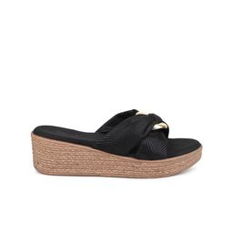 Inc 5 Textured Cross-Strap Wedge Heels image 4